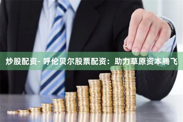炒股配资- 呼伦贝尔股票配资：助力草原资本腾飞