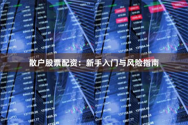 散户股票配资：新手入门与风险指南